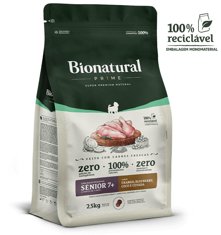 Bionatural perros senior pequeños 2.5kg