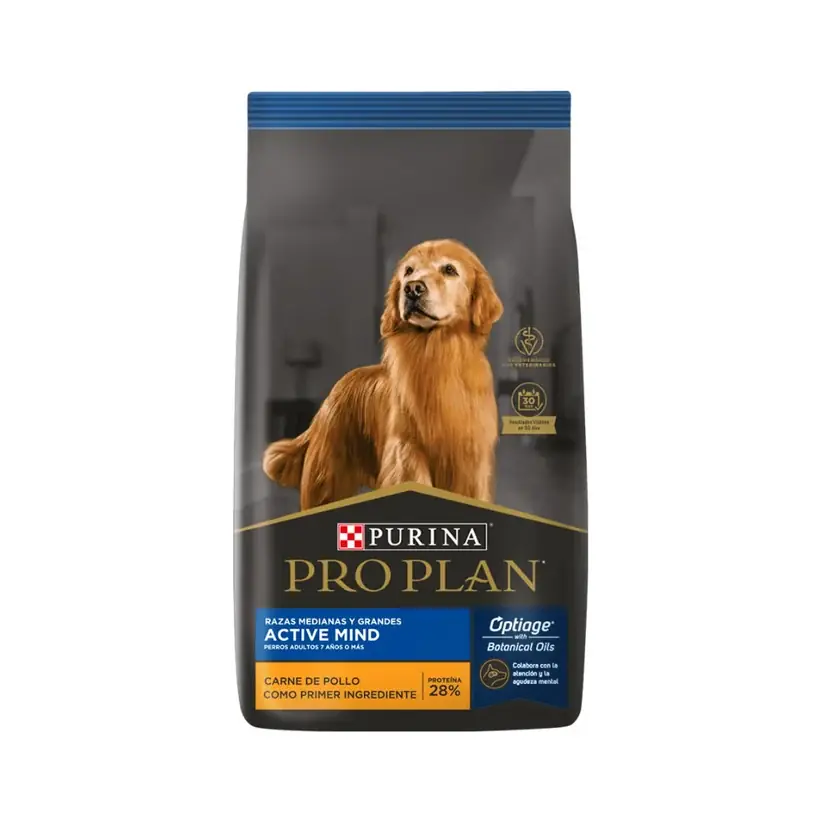 Pro Plan active mind razas medianas 3kg