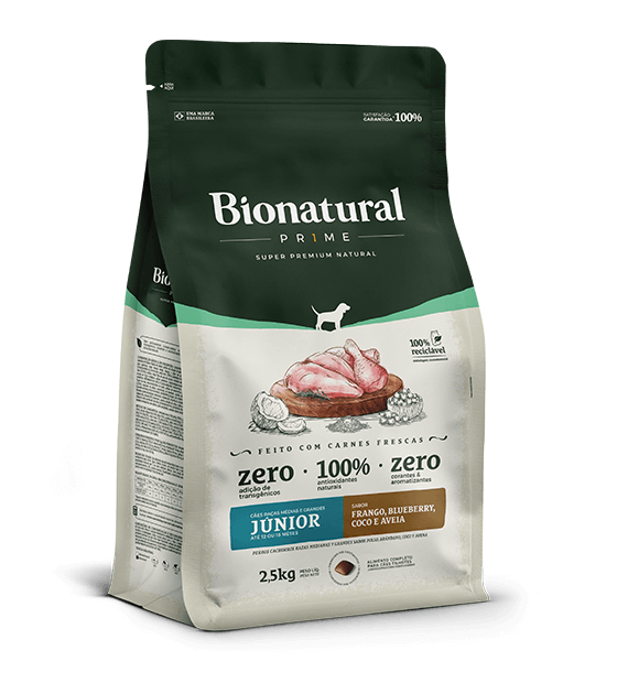 Bionatural perros cachorros medianos y grandes 2.5kg