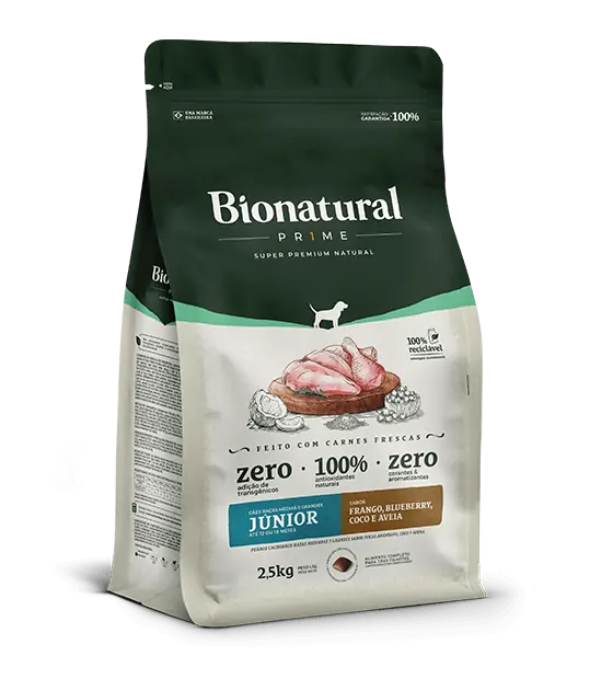 Bionatural perros cachorros medianos y grandes 2.5kg