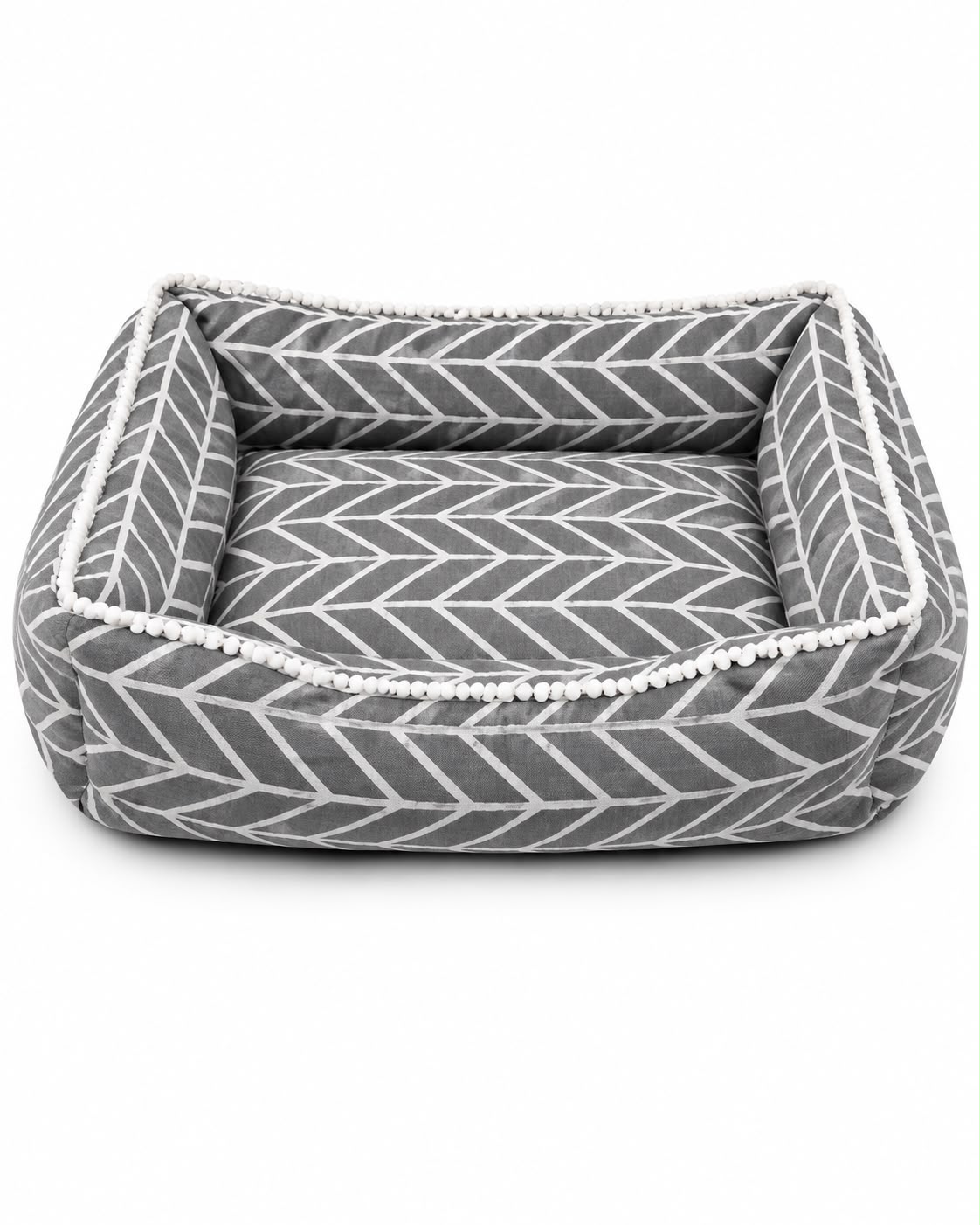 Cama estampada rectangular