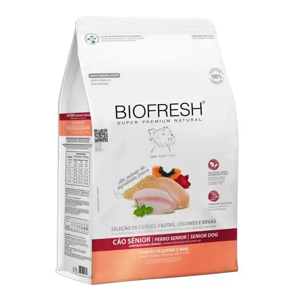 Biofresh senior raza pequeña 3kg