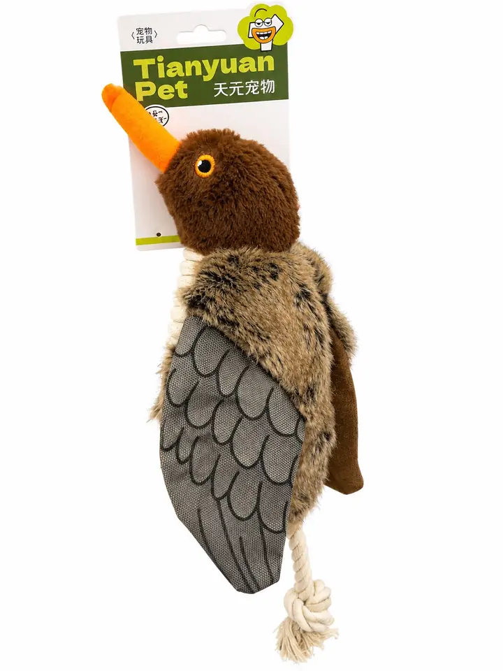 Peluche pato con cuerda