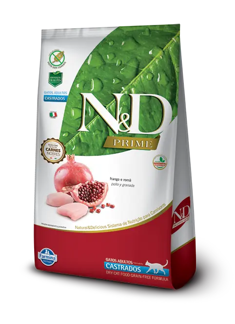 N&D Prime gato castrado 1,5kg