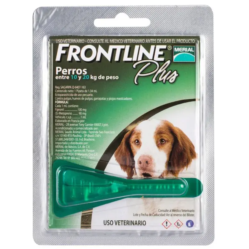 Pipeta Frontline plus perros 10-20kg