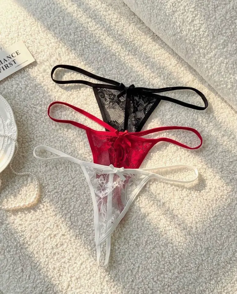 Pack de 3 tangas hilo
