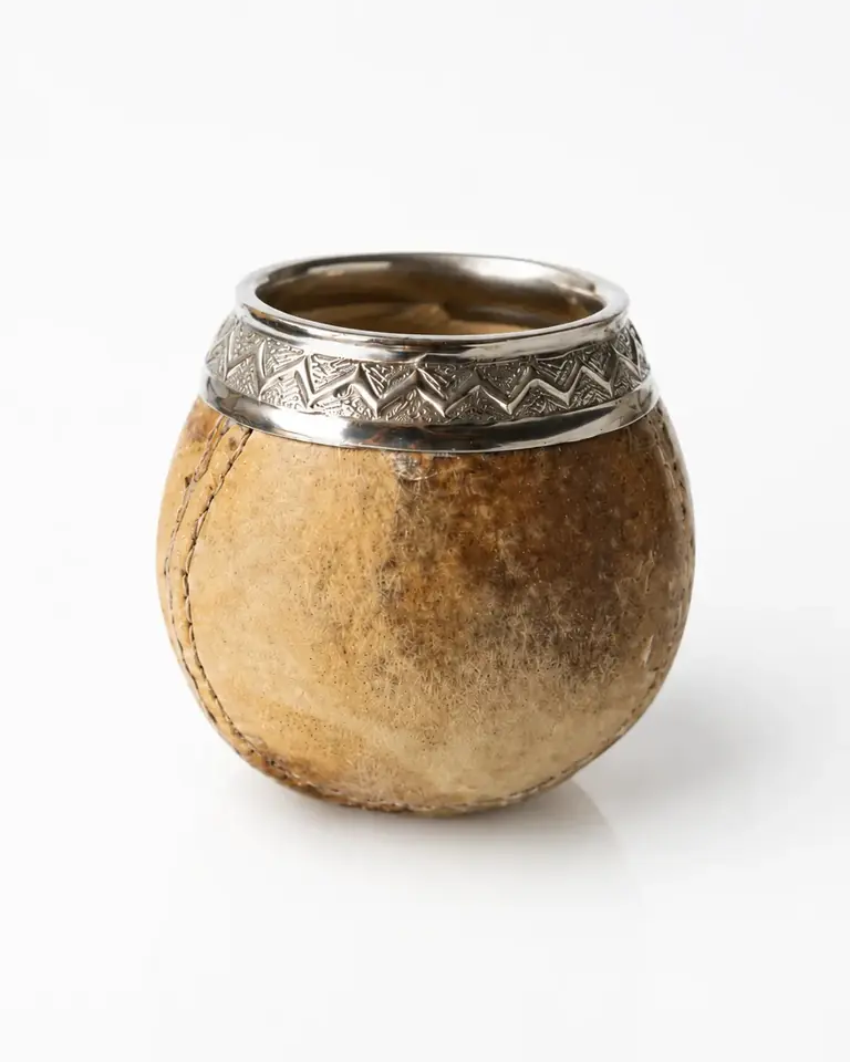 MATE TORPEDO CUERO CRUDO OVERO