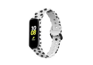Malla Correa Para Samsung Galaxy Fit 2 R220 Modelo Huellas