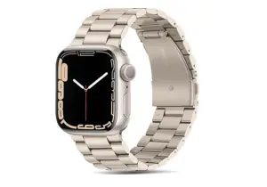 Malla Correa de Acero para Apple Watch. Color Plateado