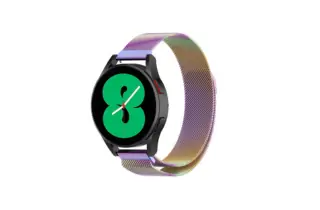 Malla Correa Metálica Para Apple Watch. Color Tornasolado.