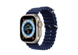 Malla/Correa Ocean para reloj Apple Watch. Color azul.