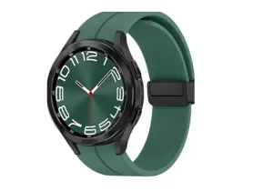 Malla correa para Samsung Galaxy Watch 5/4 cierre magnético. Color Verde.