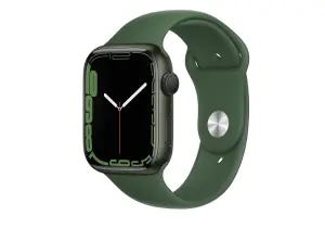 Malla Correa Silicona Para Apple Watch38 40 41 42 44 45 49mm. Color Verde.