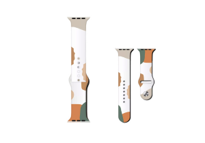 Correa Silicona Past Para Apple Watch 38 40 41 42 44 45 49mm