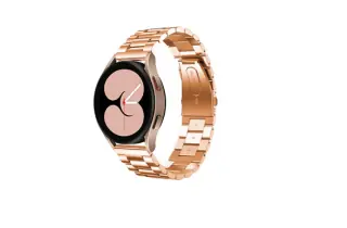 Malla Correa Reloj Smartwatch Acero de 20mm y 22mm. Color Oro Rosa.