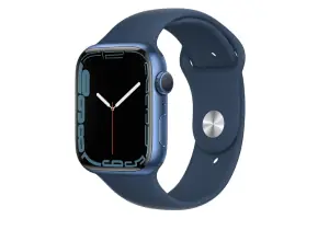 Malla Correa Silicona Para Apple Watch38 40 41 42 44 45 49mm. Color Azul.