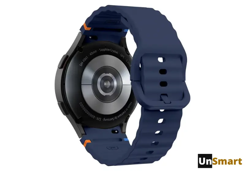 Correa de silicona para Samsung Galaxy Watch 7 / 6 / 5 / 4 - Azul Marino