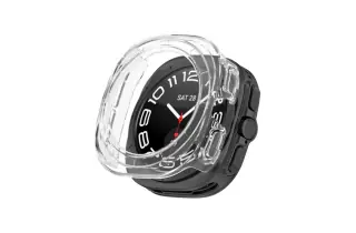 Protector De Pantalla y Bordes Para Samsung Galaxy Watch Ultra 47mm. Color Transparente.