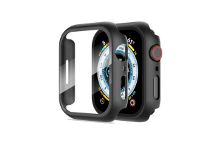 Protector de pantalla para reloj Apple Watch rígido 40mm. Color Negro.