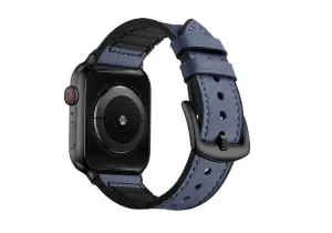 Malla Correa Cuero Para Apple Watch 38 40 41 42 44 45 49mm