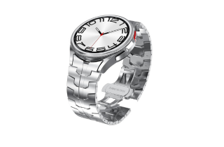 Correa Metálica Acero Para Samsung Galaxy Watch (40mm-47mm) Color Plateado.