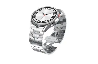 Correa Metálica Acero Para Samsung Galaxy Watch (40mm-47mm) Color Plateado.