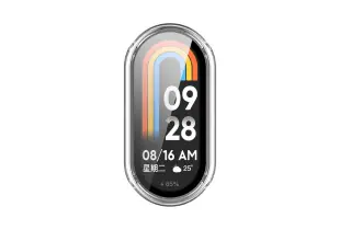 Funda Protector de Pantalla para Xiaomi Mi Band 9 UnSmart. Color Transparente.