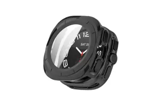 Protector De Pantalla Y Bordes Para Galaxy Watch Ultra 47mm. Color Negro.