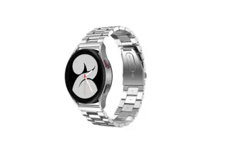 Malla Correa Reloj Smartwatch Acero de 20mm y 22mm. Color Plateado.