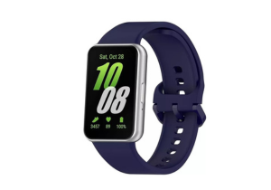 Malla Silicona Correa Para Samsung Galaxy Fit 3. Color Azul