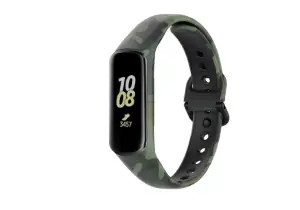 Malla Correa Para Samsung Galaxy Fit 2 R220 Camuflado Verde