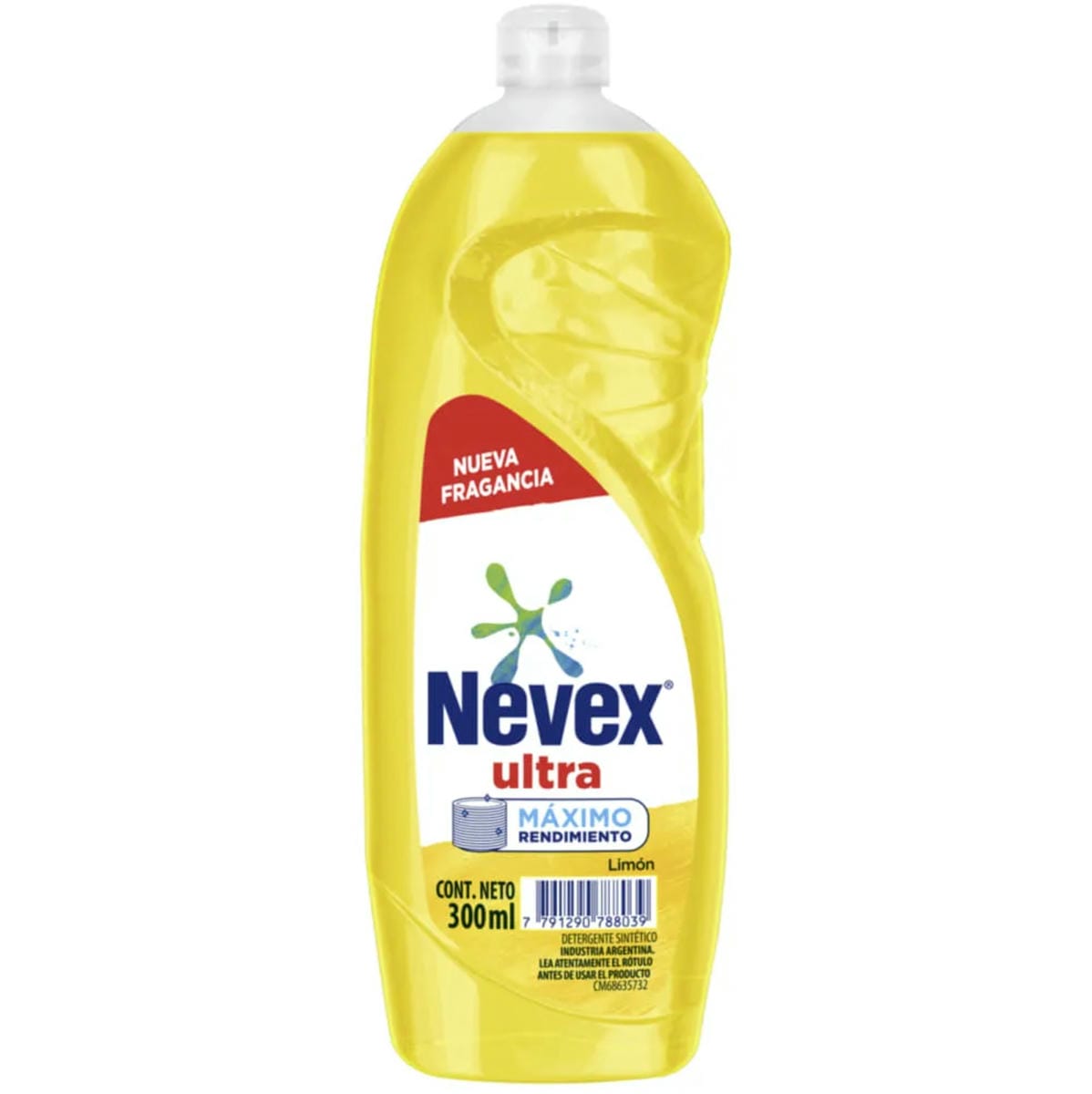 DETERGENTE NEVEX ULTRA MAXIMO RENDIMIENTO LIMON 300ML
