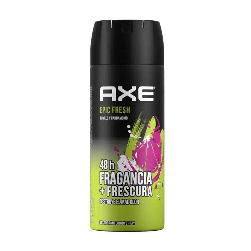 DESODORANTE AEROSOL AXE EPIC FRESH POMELO Y CARDAMOMO