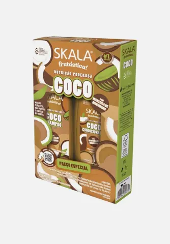 Kit Shampoo y Acondicionador Frutastica Coco
