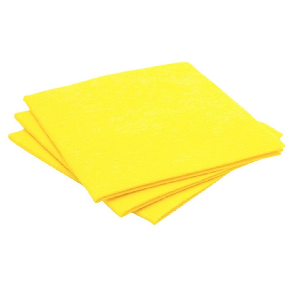 PAÑO MULTIUSO AMARILLO 38CM X 40 CM  (PAQUETE X UNIDAD)