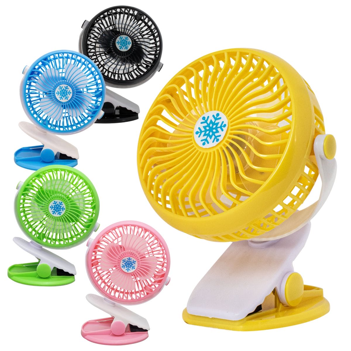 MINI VENTILADOR DE ESCRITORIO USB C/CLIP