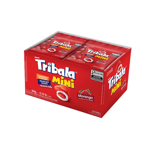 Caramelos Masticables Tribala Frutilla Mini x12