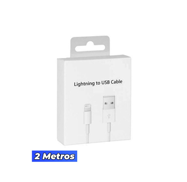 Cable USB a Iphone 2mts