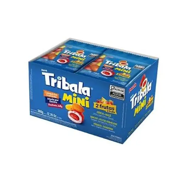 Caramelos Masticables Tribala Dos Frutas Mini x12
