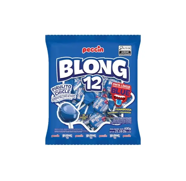 Chupetines Blong con Chicle Pinta Lengua x 50