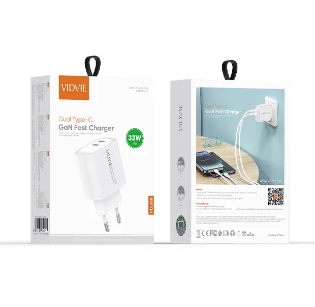 Cargador + Cable Iphone 33w Vidvie Calidad Top