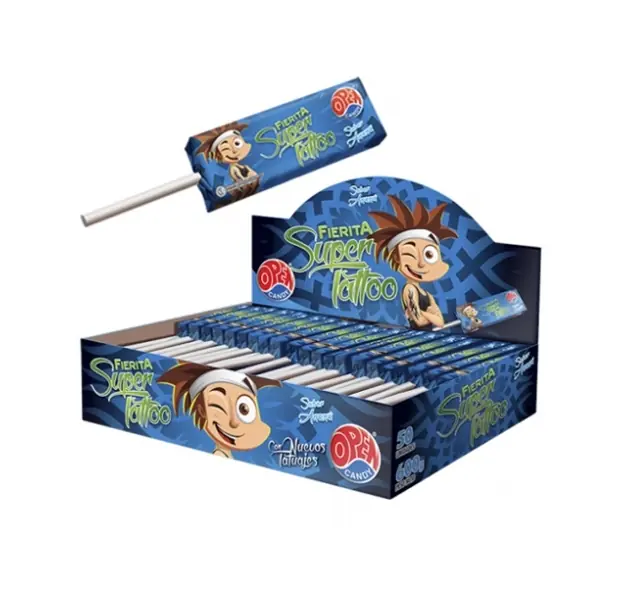 Chupetin Masticable Fierita con Tatuaje - Ananá