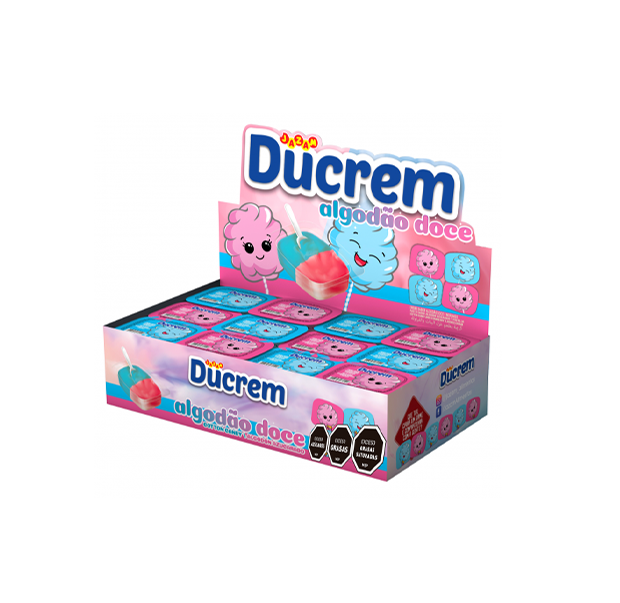 Cremitas Ducrem Algodon Dulce x 48