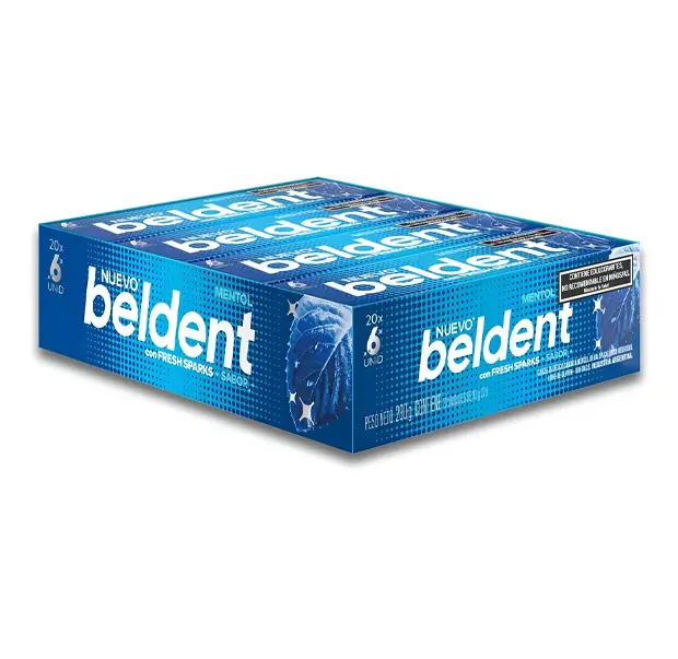 Chicle Beldent x20 - Azul