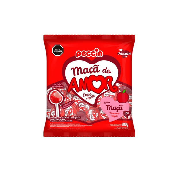 Chupetin AMOR x24un - Manzana