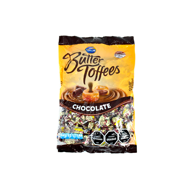 Caramelos Masticables Butter Toffees Chocolate 822grs