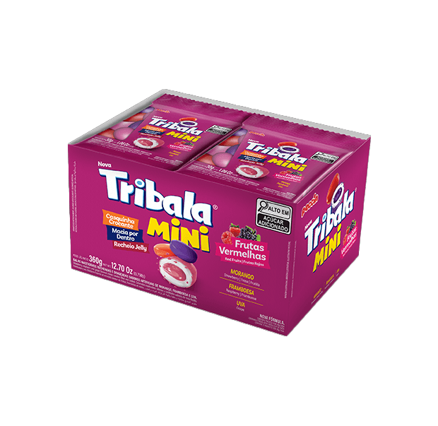 Caramelos Masticables Tribala Frutas Tropicales Mini x12