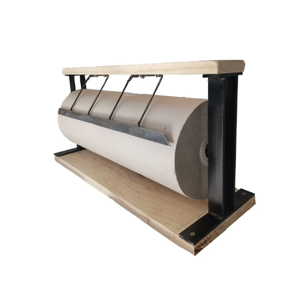 Portarollos 75cm En Madera y Hierro
