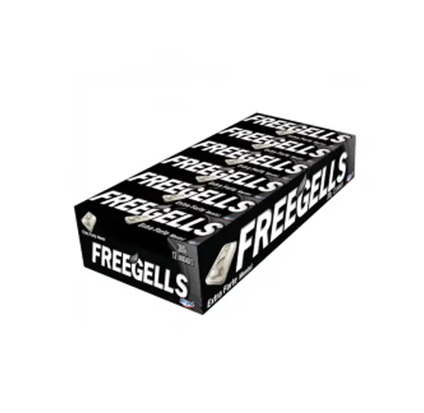 Pastillas FREEGELLS Menta Fuerte x12