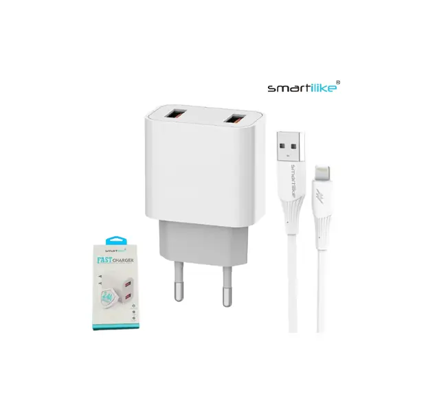 Cargador + Cable Para Iphone 2.4A Smartilike